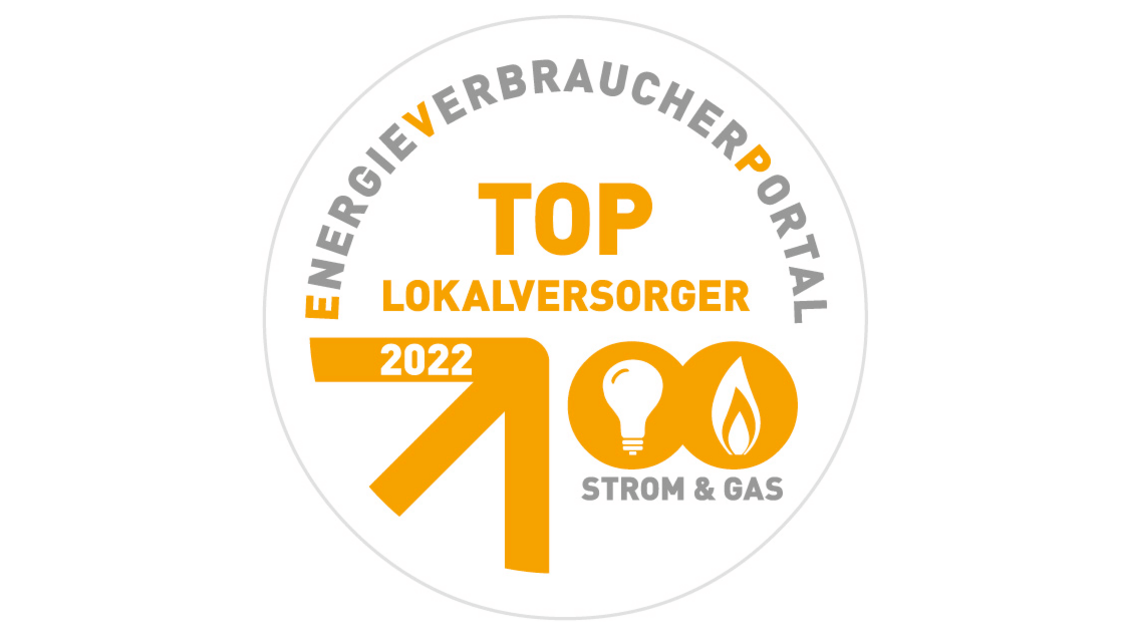 Top Lokalversorger für Strom und Gas 2022