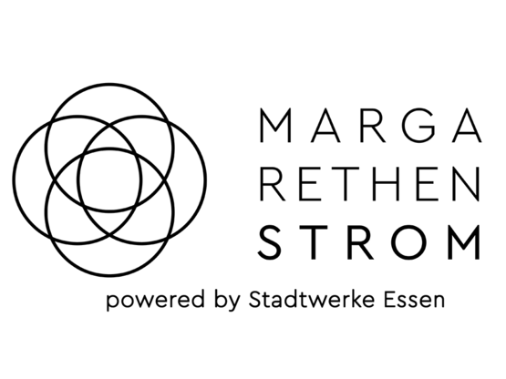 Logo: Margarethen Strom powered by Stadtwerke Essen